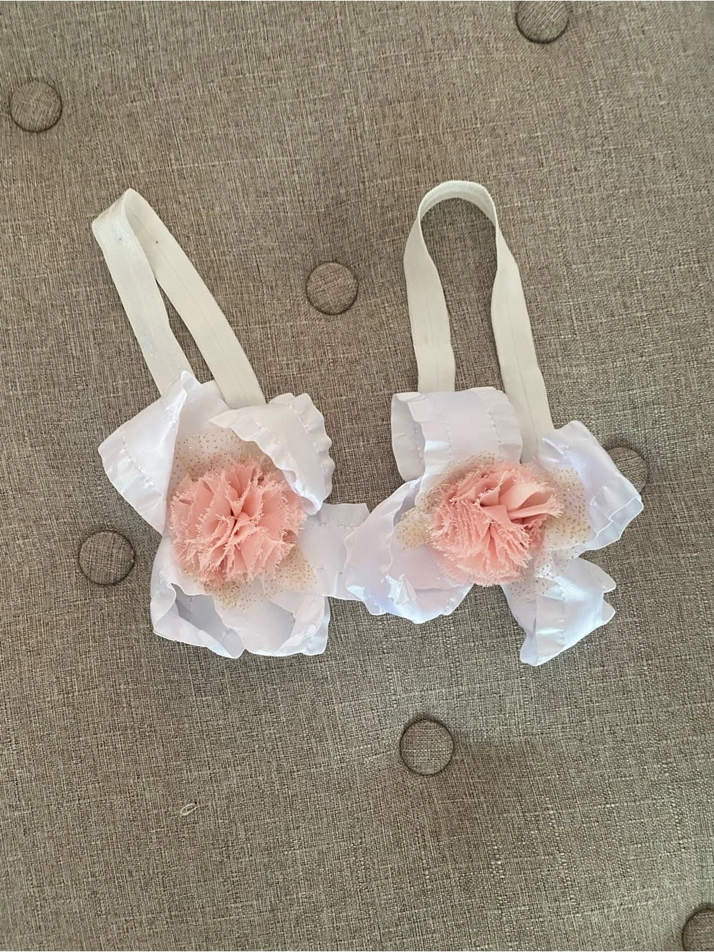 Hair Bows Handmade Set of 6 Hair Bows
